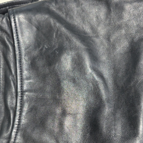BLK DNM Black Leather Jacket - Picture 13 of 16